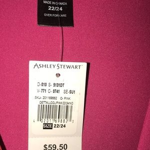 Ashley Stewart Knit maxi color block size 22/24